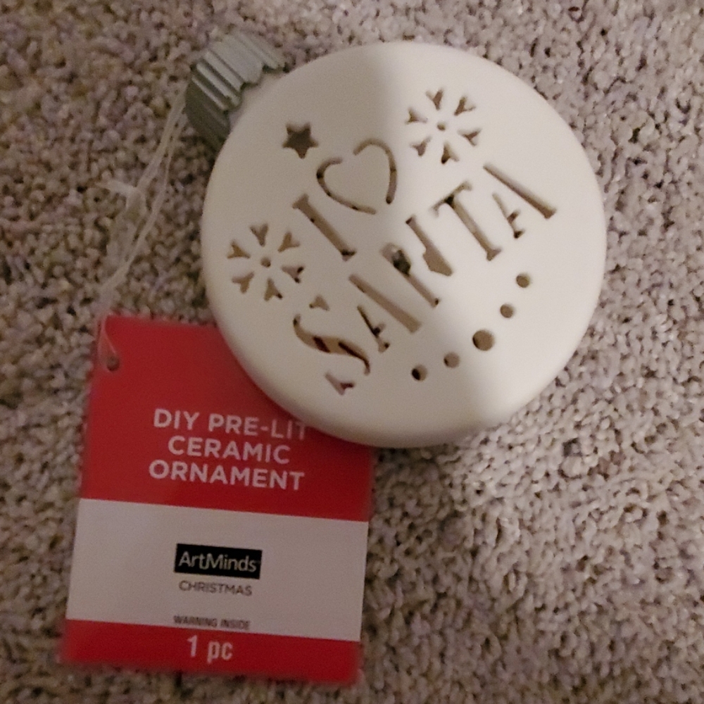 D.I.Y  CERAMIC ORNAMENT